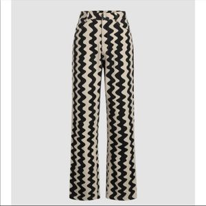 NWT Cider Graphic Statement Wide Leg Pants